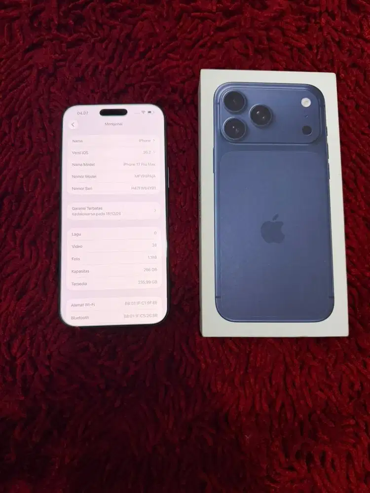 Iphone 17 Pro Max 256gb iBox