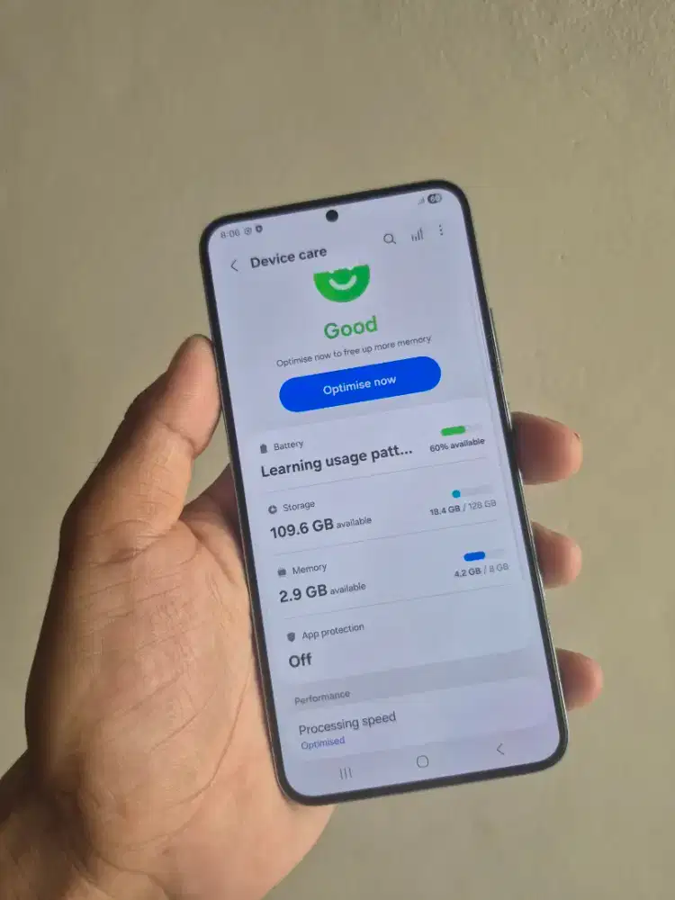 Samusng s22 plus inter 8/128 kartu 3 bisa hp cas