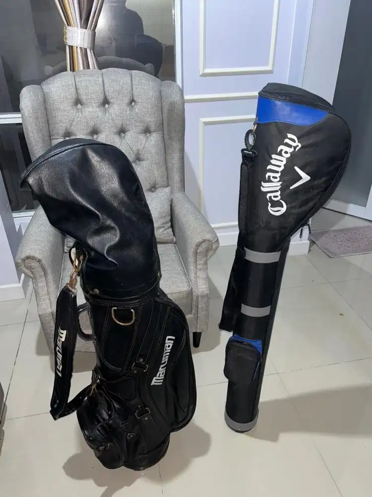 Set golf caddy&sunday