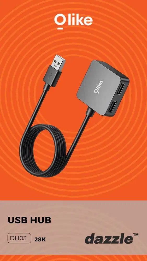 USB HUB OLIKE GARANSI 1 TAHUN