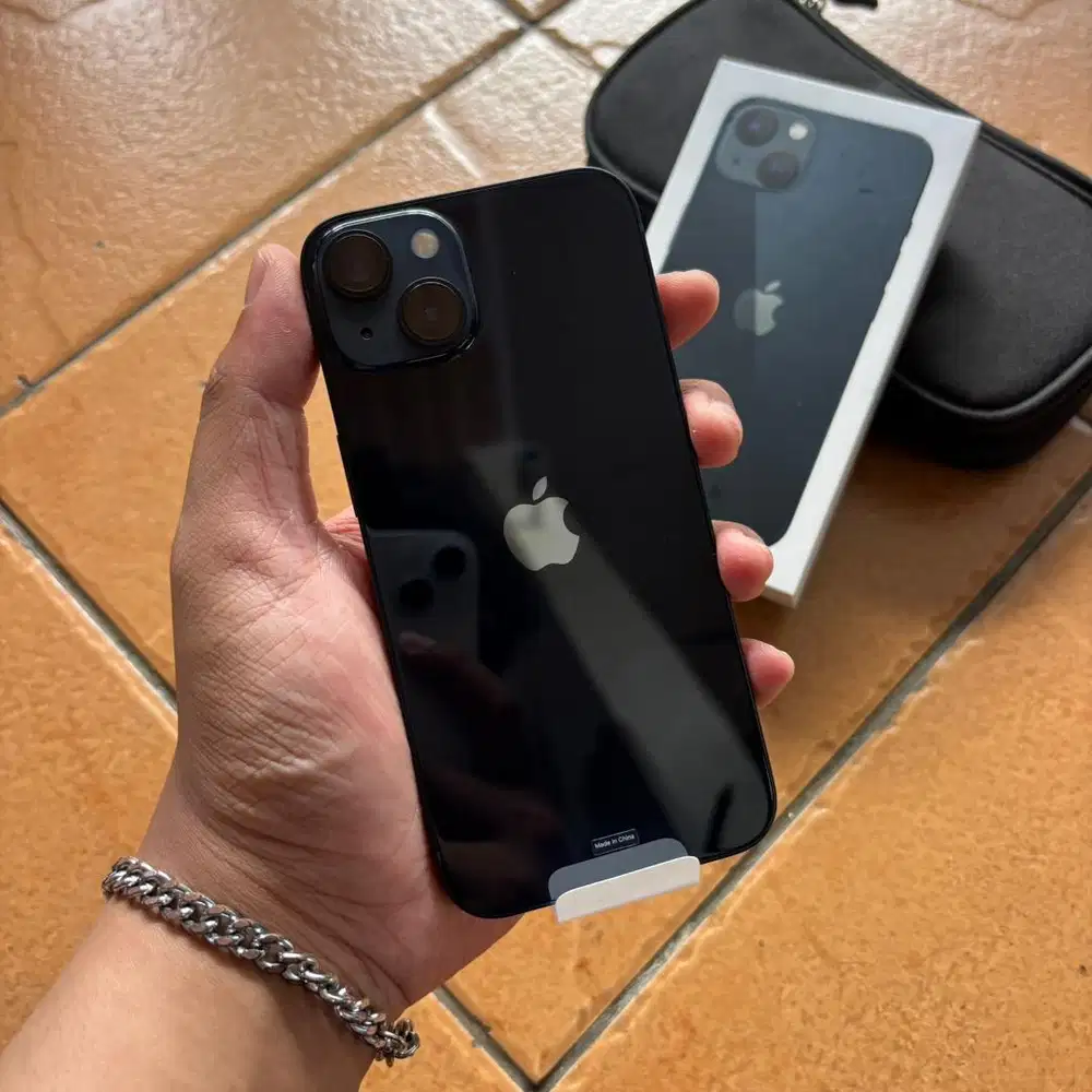 iPhone 13 128GB Midnight NEW IBOX (GARANSI BELUM AKTIF)