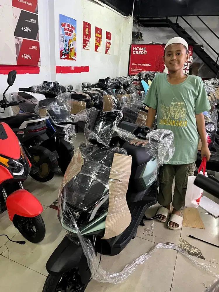 Sepeda Listrik Uwinfly Bisa Cash dan Kredit