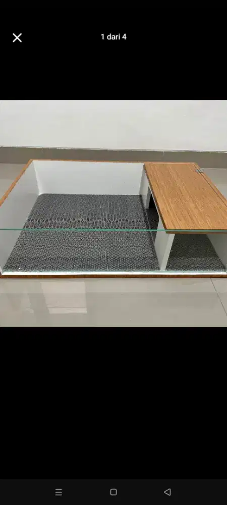 Kandang sulcata pardalis / torto table