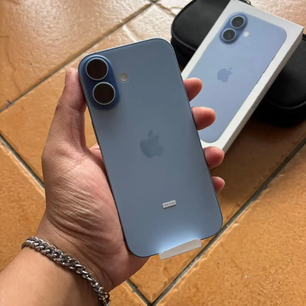 iPhone 17 256GB Mist Blue NEW IBOX (GARANSI BELUM AKTIF)