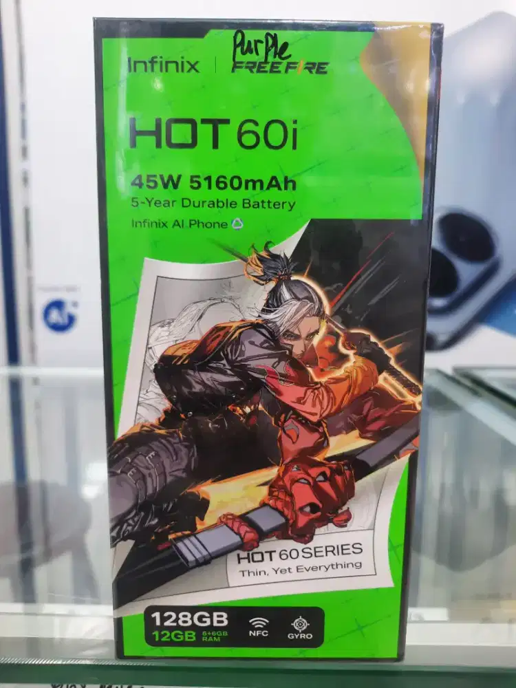 Infinix hot 60i 6+6(12)/128
