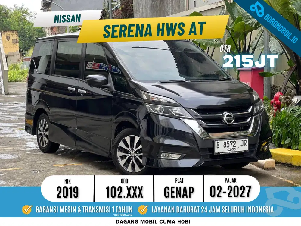 Nissan Serena Facelift C 27 Hws 2019 TERMURAH