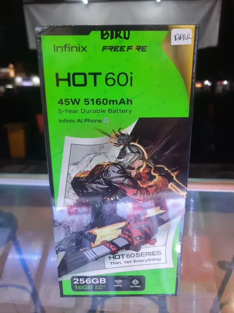 Infinix hot 60i 8+8(16)/256