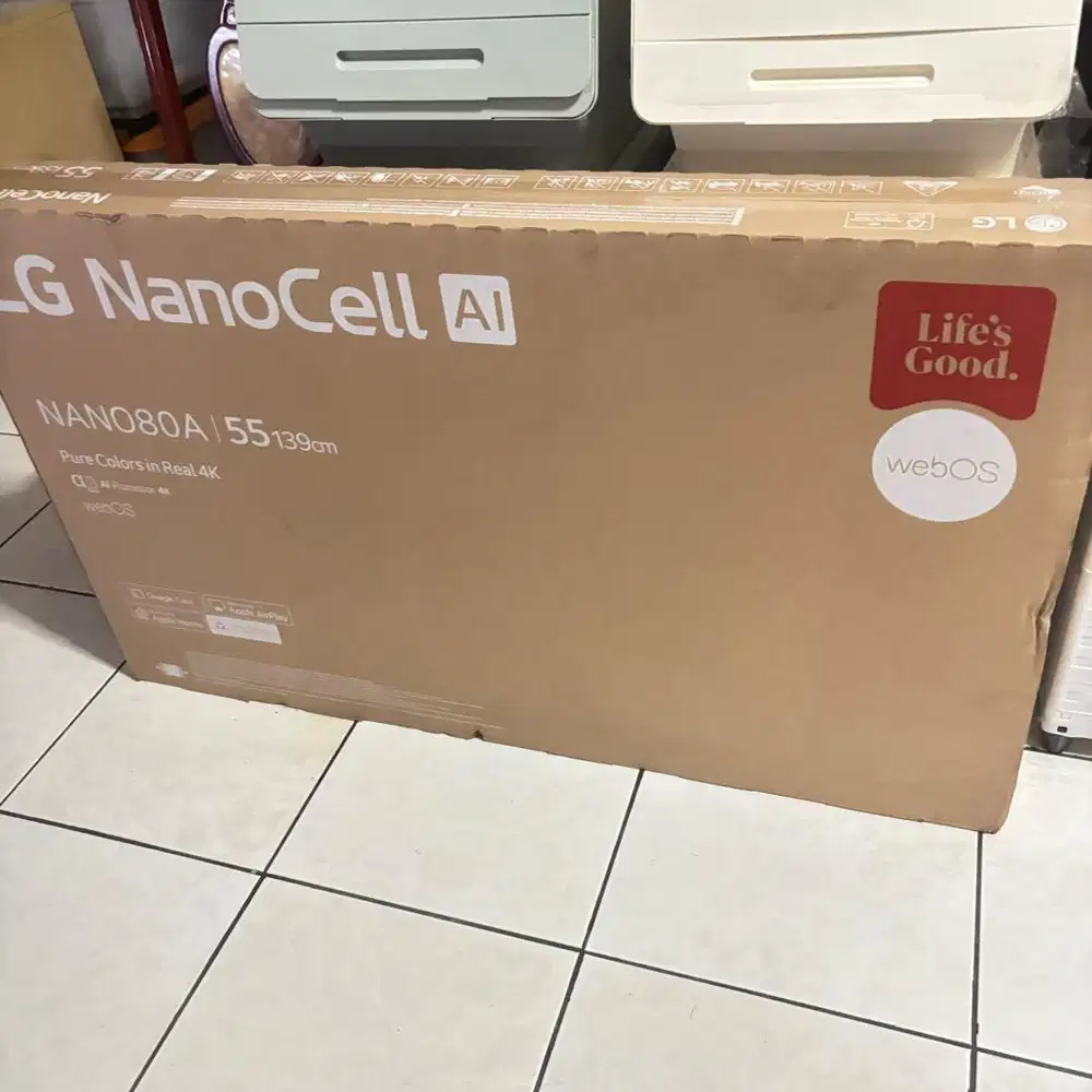 TV LG NANOCELL 55 INCH SERI 55NANO80ASA SEGEL DAN BERGARANSI