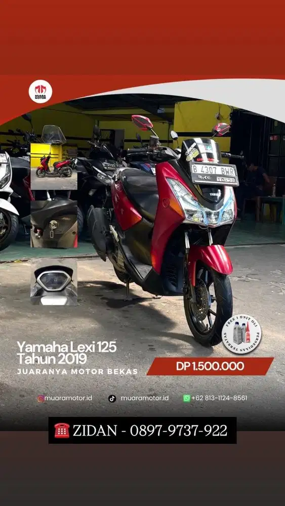 YAMAHA LEXI 125 2019 LOW KM !!!