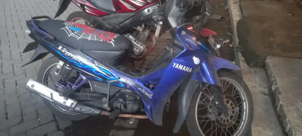 Yamahan vega R 2008 biru cat ori