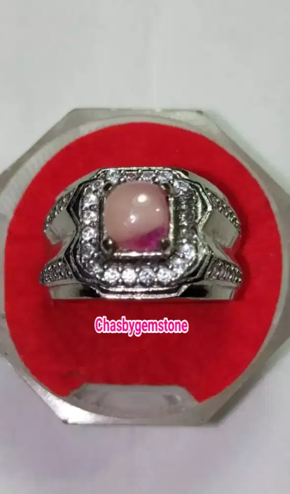 Batu Permata mirah delima crystal-Batu Ruby belang Birma HQ