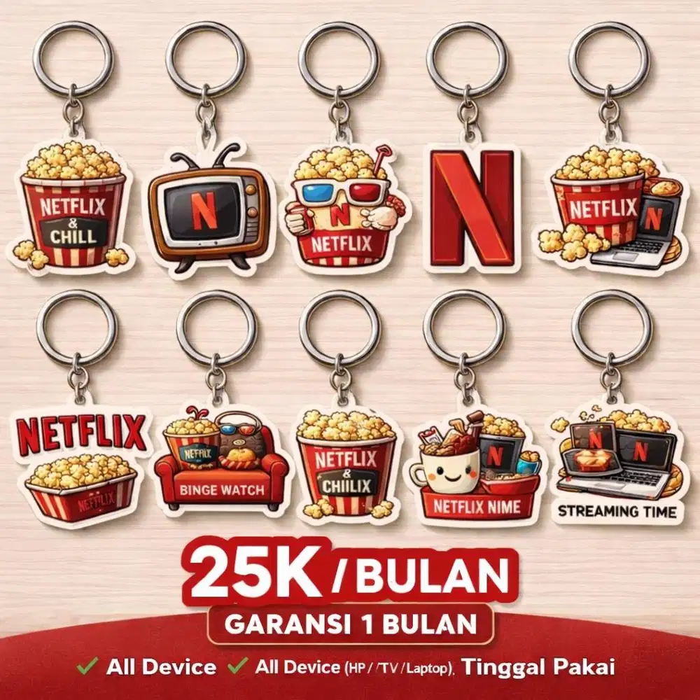 NETFLIXXX GARANSI 1 BULAN GANTUNGAN