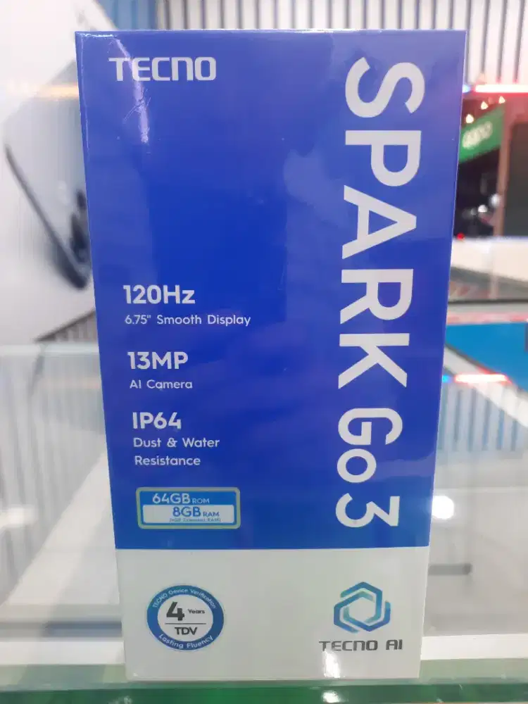 Tecno spark go3 4+4(8/64)
