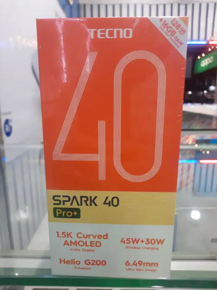 Tecno spark 40 pro+ 8+8(16/256)