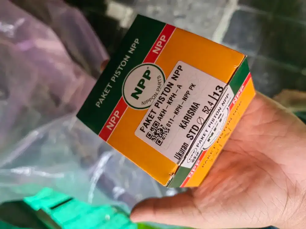 seher/piston set ukuran standar kph supra125/kharisma