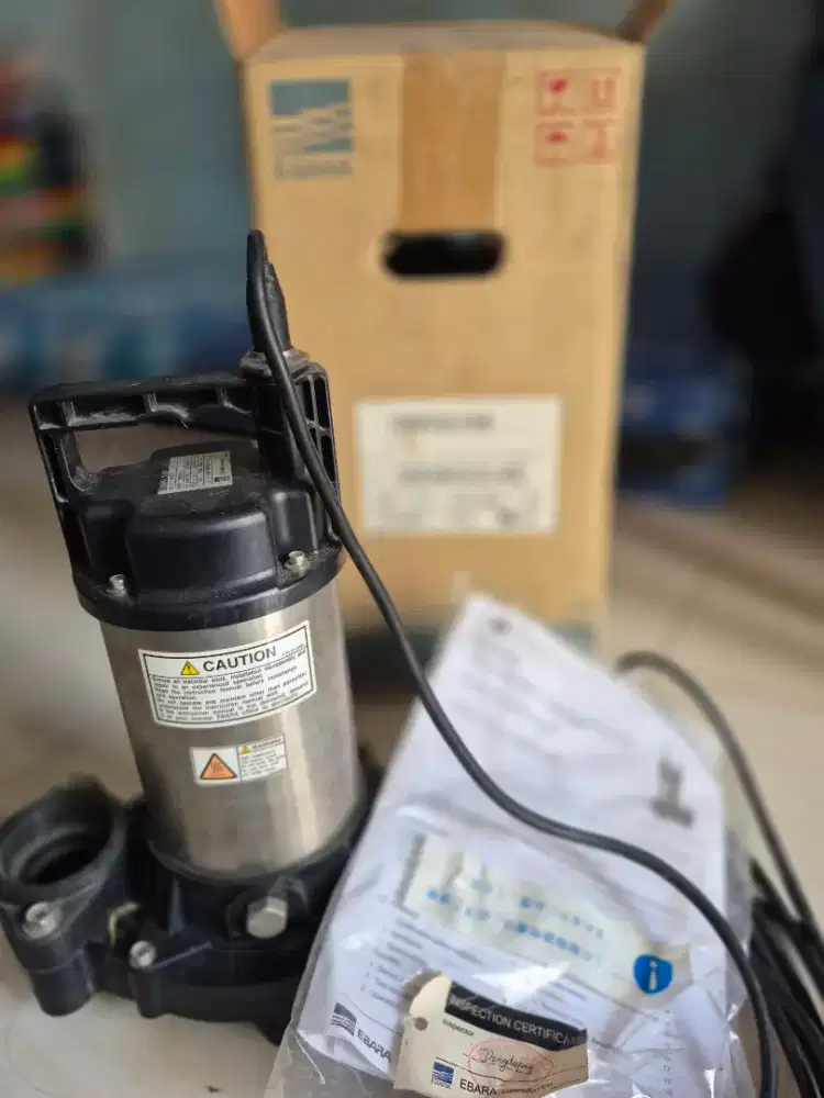 Dijual Submersible Pump (Pompa Celup) Ebara