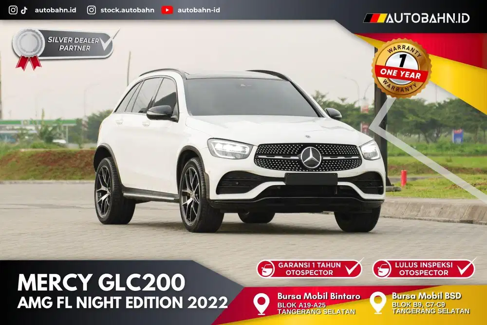 (ODO ANTIK) Mercedes Benz GLC200 AMG Facelift Night Edition 2022