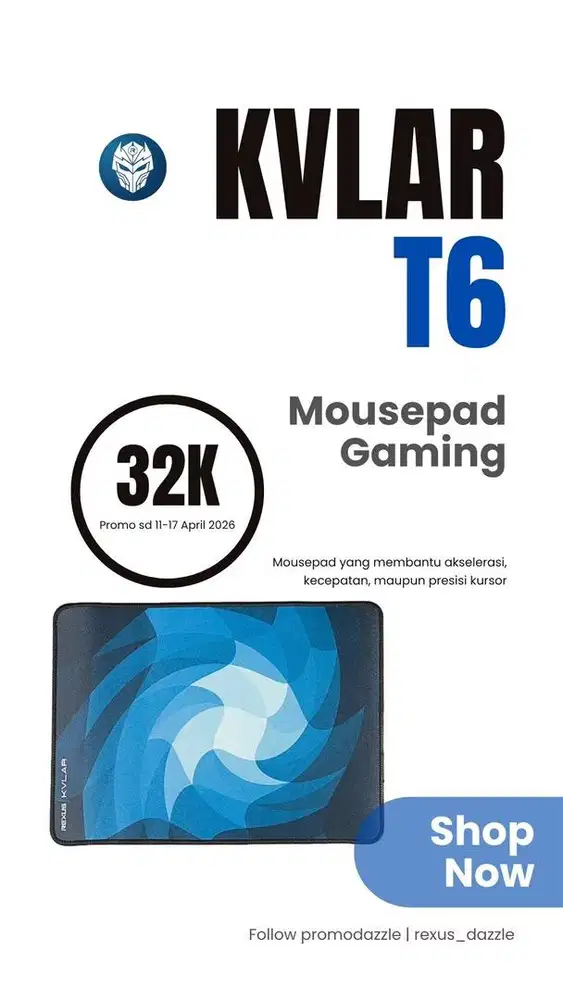 Mousepad office rexus KVLAR T6