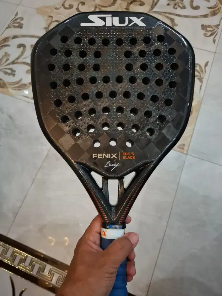 Raket Padel Siux Pro 5 Black