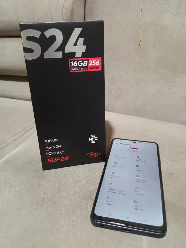 ITEL S24 8+256 Fullset