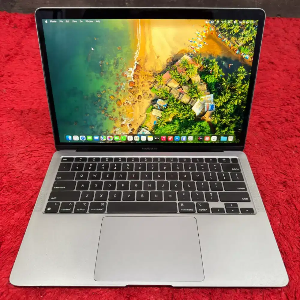 Macbook air m1 2020 ram 8gb ssd 256gb siap pakai bisa cod