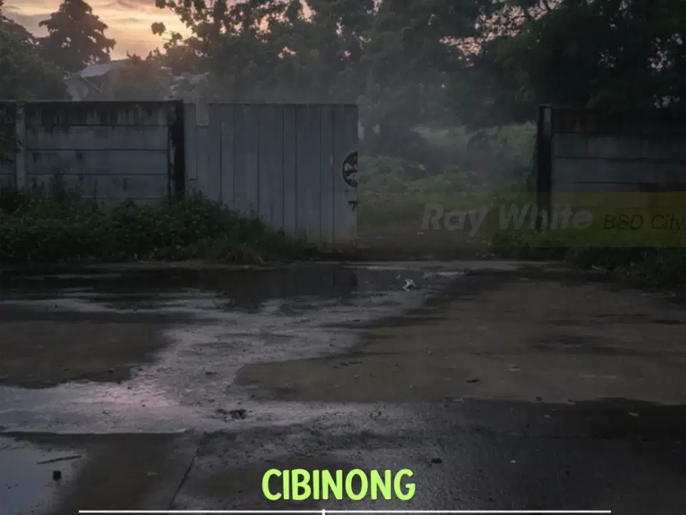 Tanah Kavling Luas dan Strategis  di Cibinong