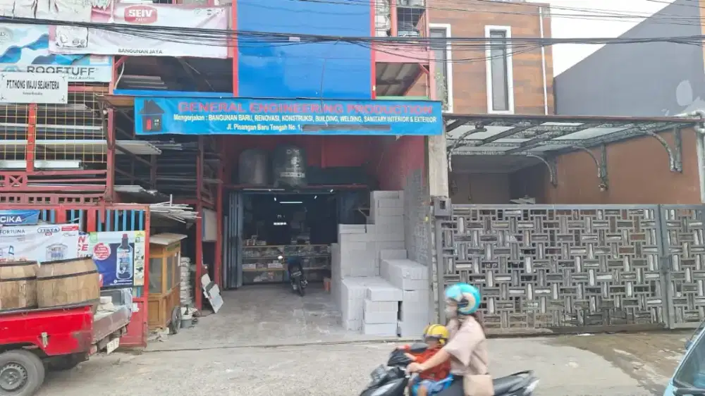 For Sale Rumah Mewah 3.5 Lantai & Usaha Toko Bangunan