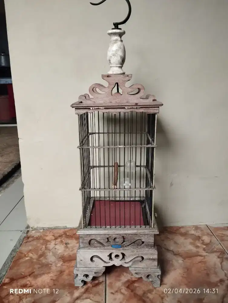 sangkar burcil ruji fiber mulus