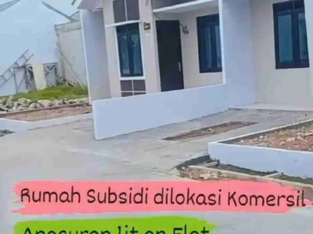 Rumah Subsidi Dekat Stasiun dan Tol