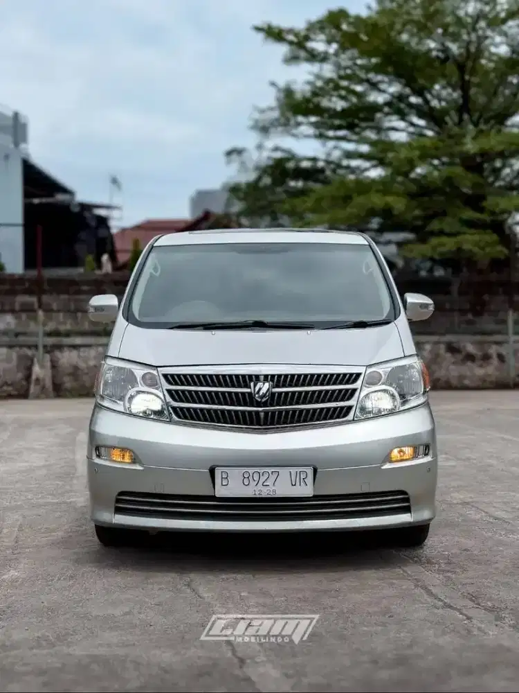 Alphard G 2003 Matic Antik 
KM 119Rb
Bpkb Stnk Lengkap