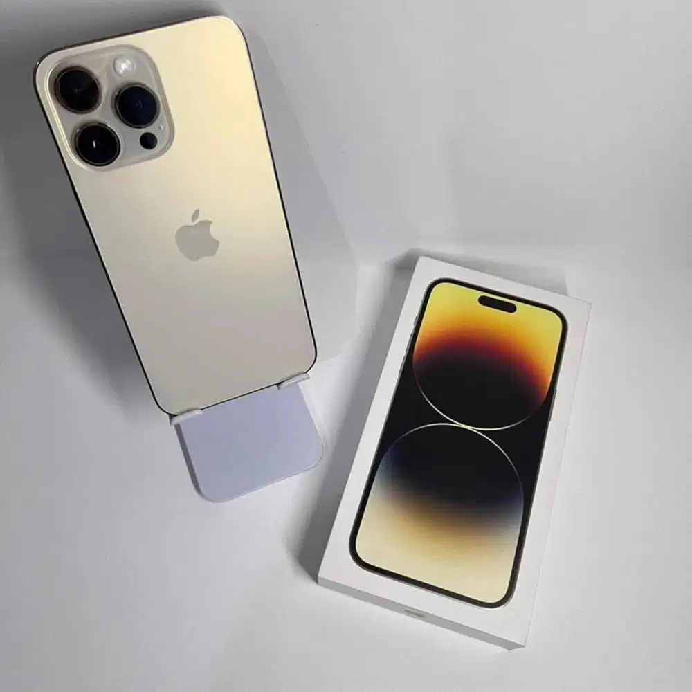 iPhone 14 Pro 256GB Gold ex Inter Resmi