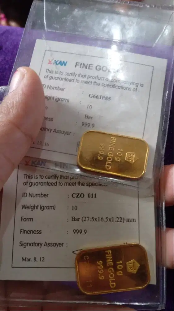 LM ANTAM 10 gr Retro