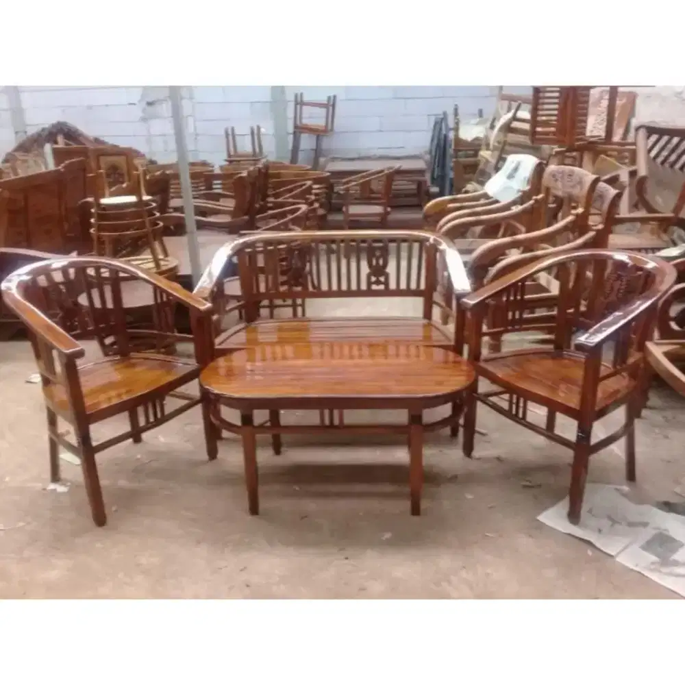 Kursi Teras Jati Set 211 Amerika