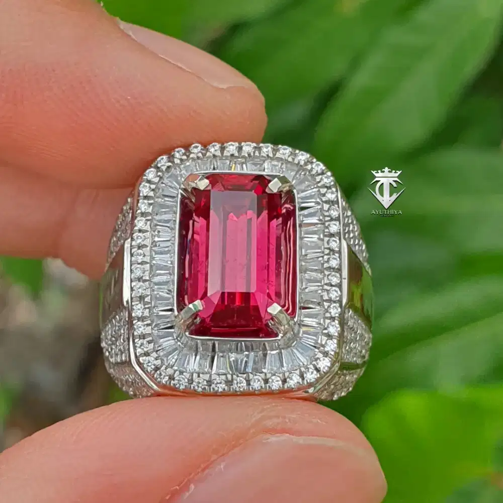 Batu Permata Natural High Quality Umbalite Garnet 5.17 Ct NTE GRI Memo