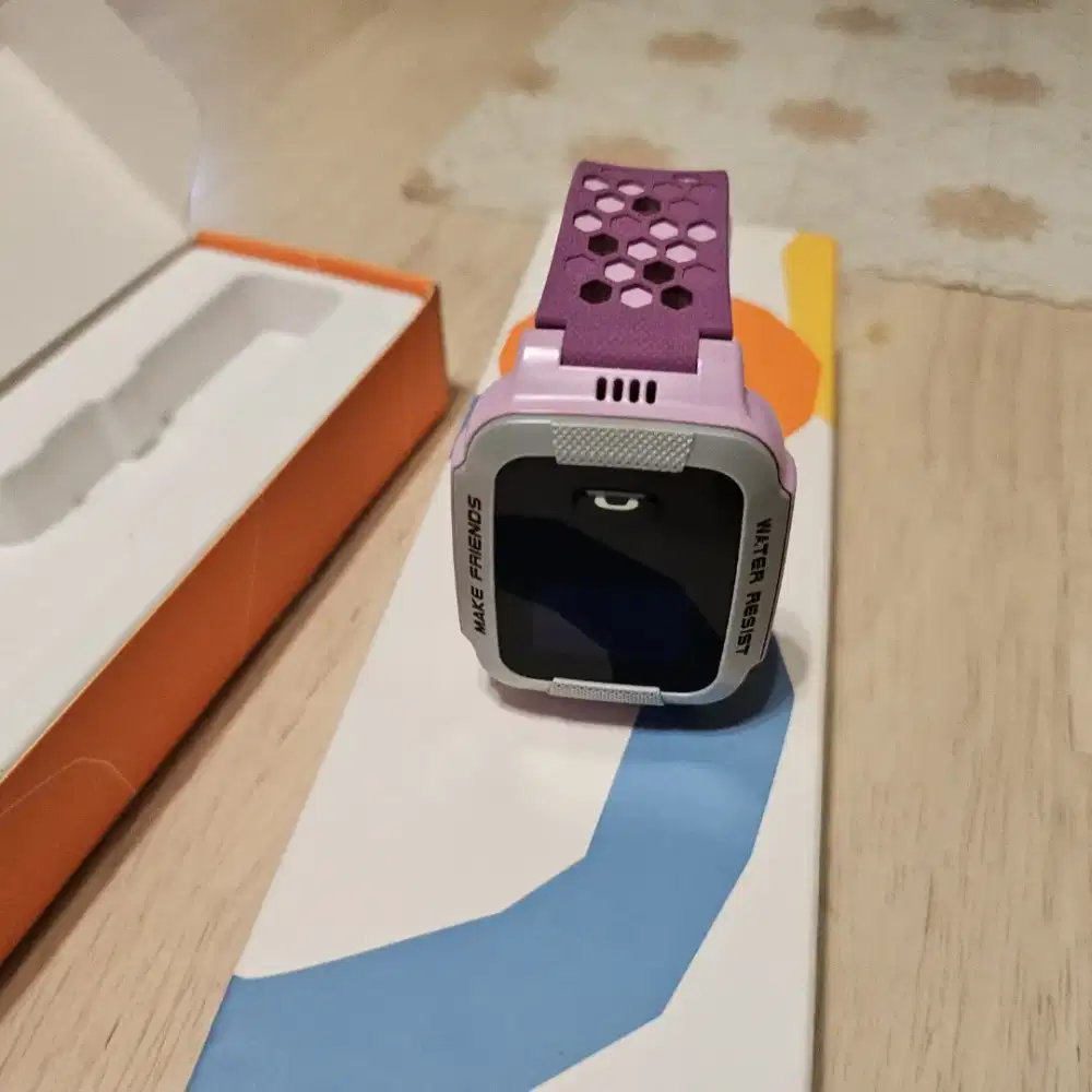 ​imoo Z1 Watch Phone Original - Pink Purple - Kondisi Mulus Lengkap