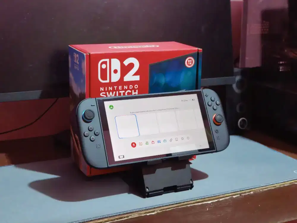 Nintendo Switch 2 HK fullset mulus acc belum dipakai !!!