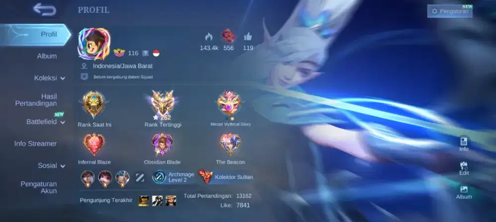 AKUN SULTAN 400K POINT