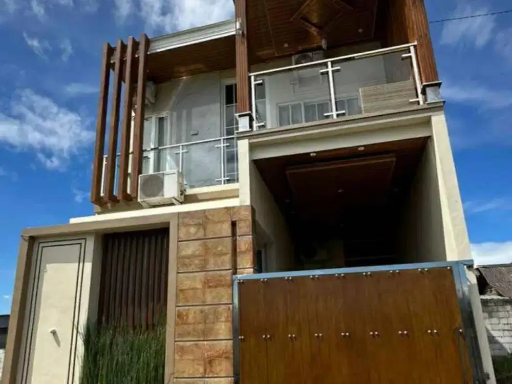 Dijual Rumah Konsep Villa Furnished di Bumi Ketapang Sukun Malang