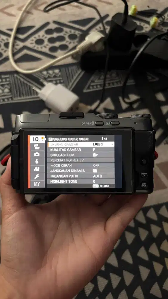 fujifilm xa7 kamera mirrorless