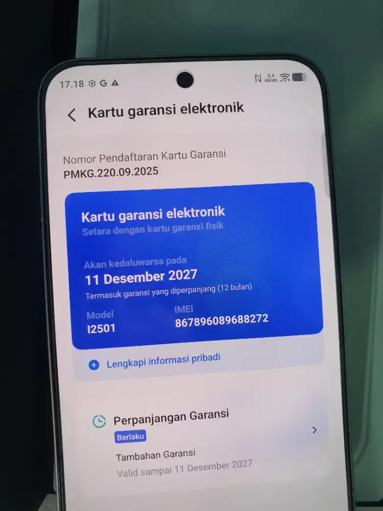 iQOO 15 LEGEND PUTIH