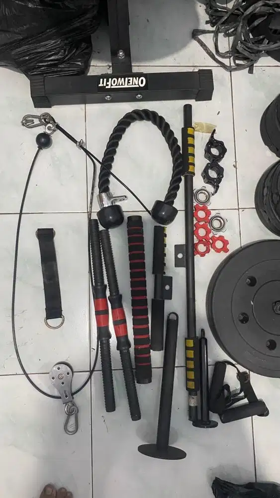 Aksesoris gym home untuk dumbell plate