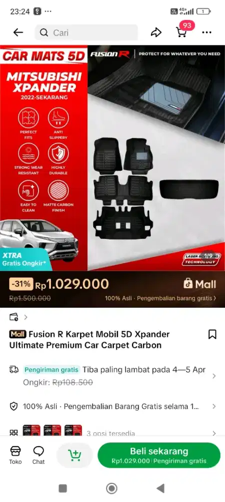 karpet premium 5D fusion R