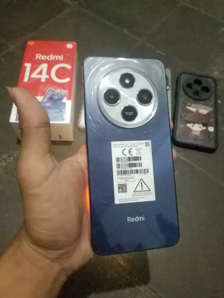 Xiaomi redmi 14C Ram 6+6/128 GB Fullset Ori dan mulus 99%