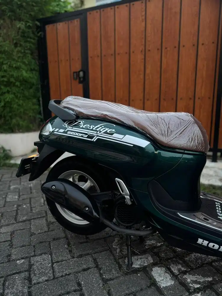 W TERBARU HIJAU STYLO ! HONDA SCOOPY PRESTIGE 2026/2025 BLN 12-2026