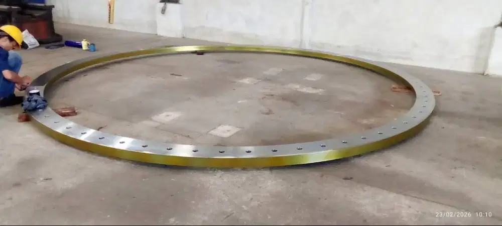 Jasa Machining Industri | Gear Rack, Flange, Ring Besar, Part Pabrik