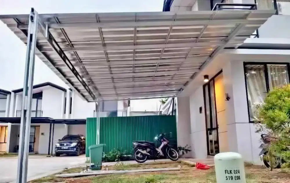 Kanopi baja ringan terpasang