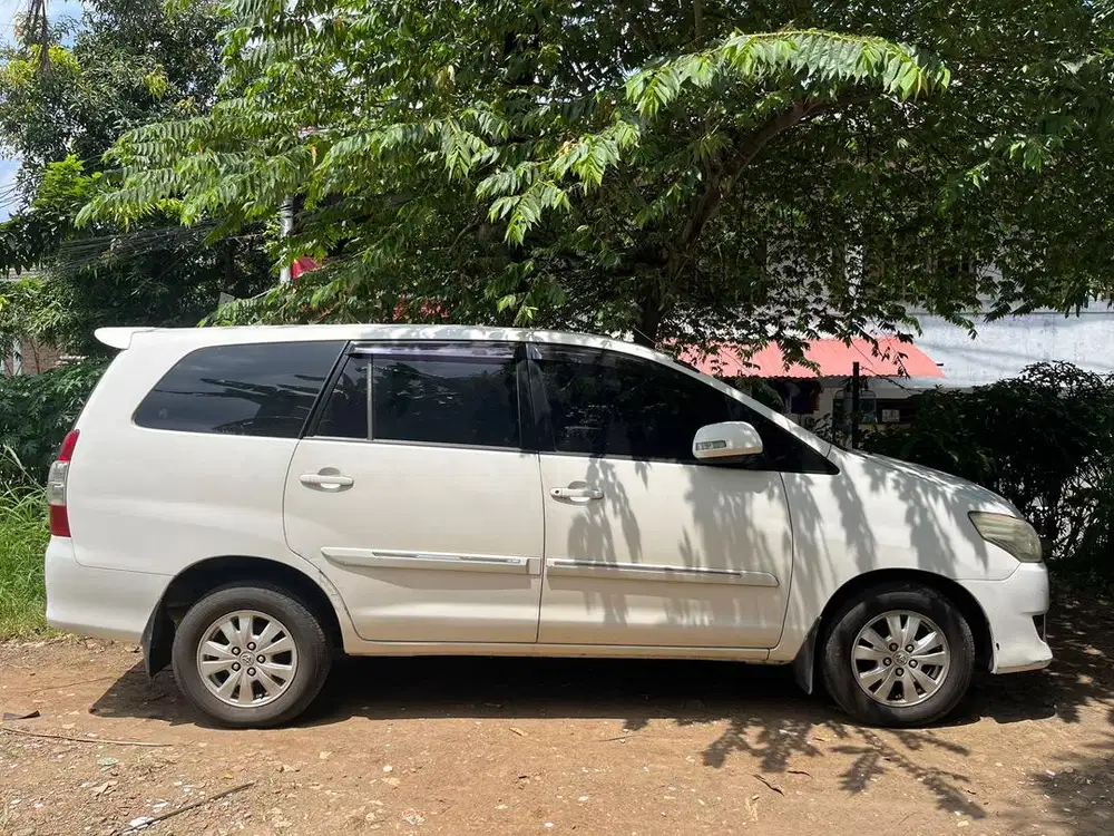 Innova G Bensin Matic 2012 Pajak Hidup Panjang Surat Lengkap