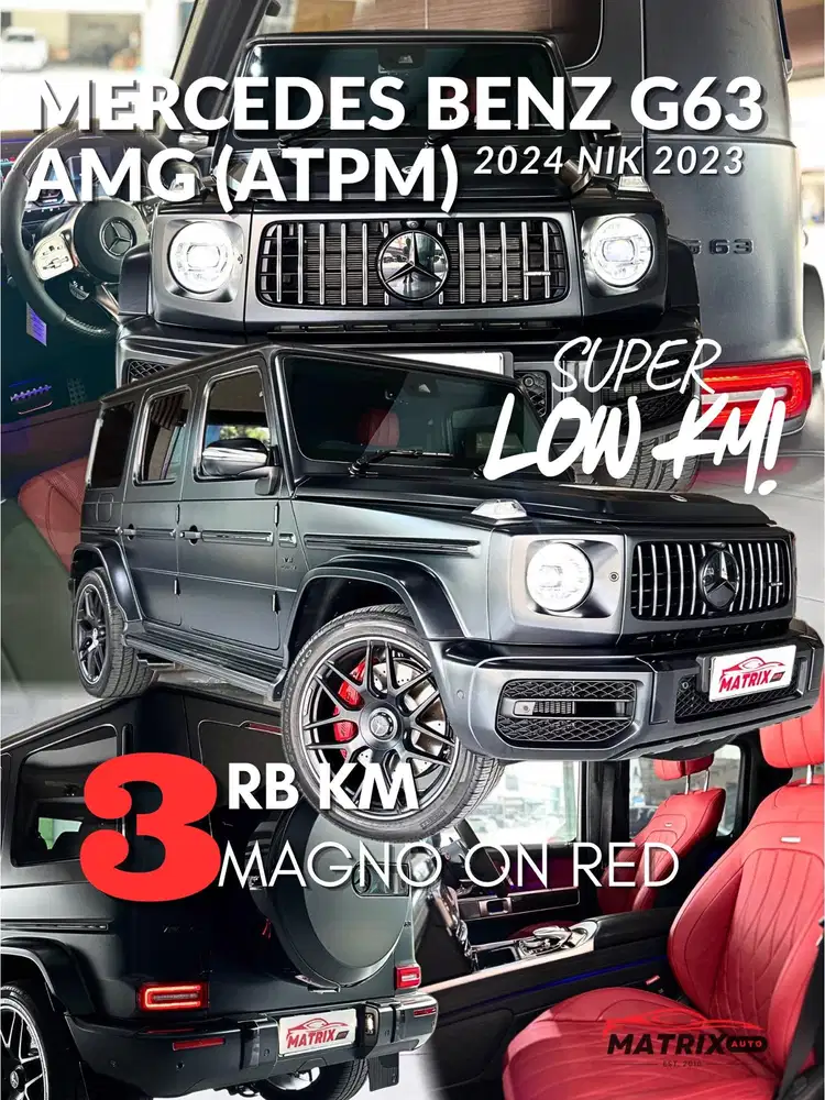 Mercedes Benz G63 AMG 2023 ATPM FULL SPEC! G63! MERCY G63 !