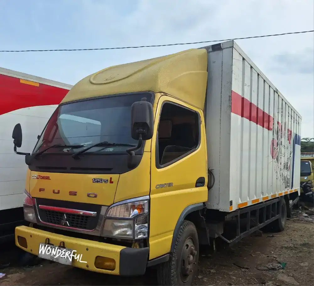 Mitsubishi Colt Diesel 6ban PS125Long box besi  5.7mtr Canter Fulors
