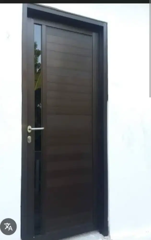pintu allumunium spaneel dobel
